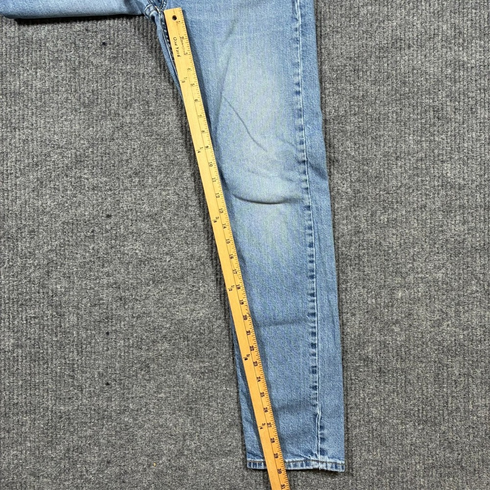 Levi's 510 Mens Skinny Jeans Size 32x32 Light Wash Stretch Denim Mid Rise - Picture 9 of 13